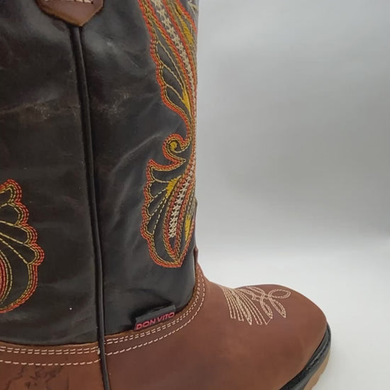 BOTAS PUNTA CUADRADA CASQUILLO ACERO